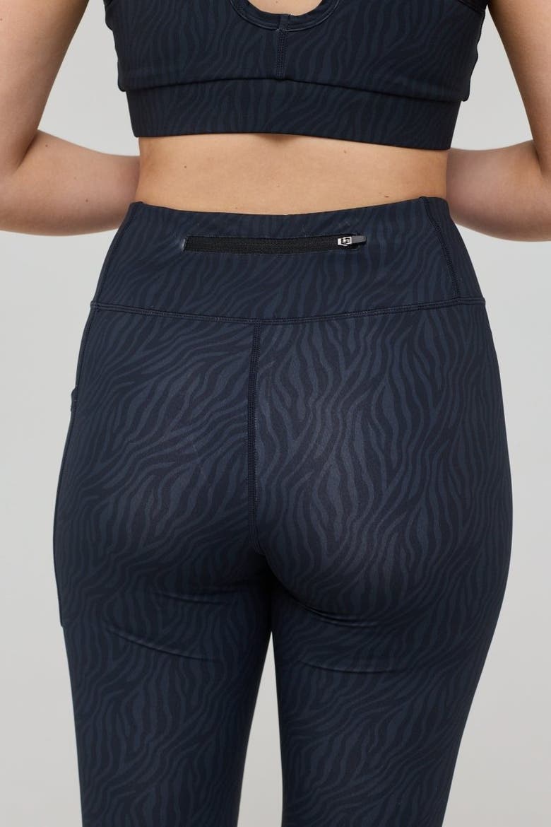 Infinite High Waisted Leggings - Black Tiger, Alternate, color, Black Tiger