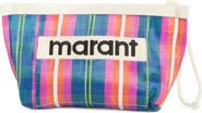 Isabel Marant Powden Stripe Nylon Pouch