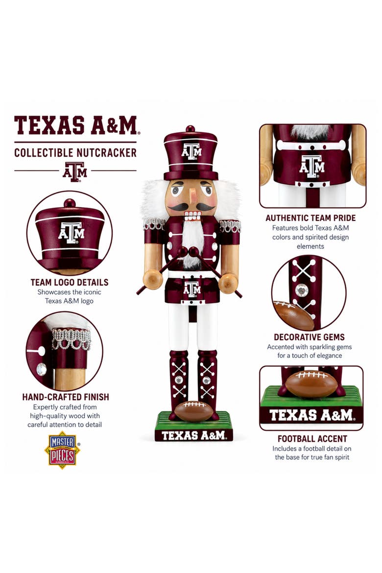 Texas A&M Aggies Collectible Nutcracker, Alternate, color, Multicolor