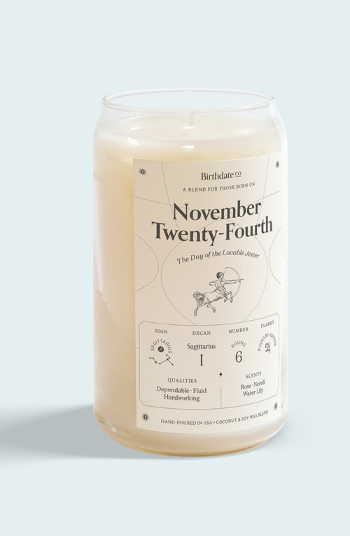 BIRTHDATE CO. BIRTHDATE CO. THE NOVEMBER BIRTHDAY CANDLE