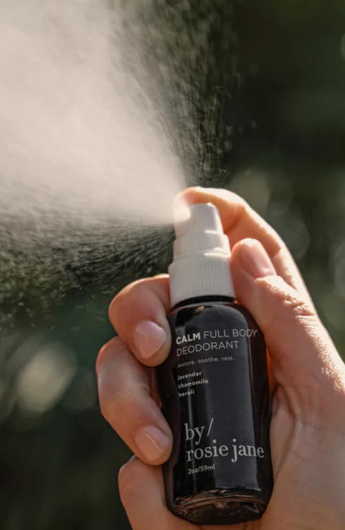 By Rosie Jane Calm Full Body Deodorant In Transparent