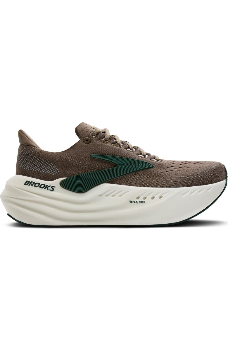 Brooks Glycerin Max Running Shoe, Alternate, color, Falcon/ Green/ London Fog