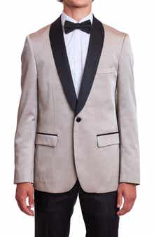 PAISLEY & GRAY Regent Slim Fit Shawl Lapel Tuxedo Jacket