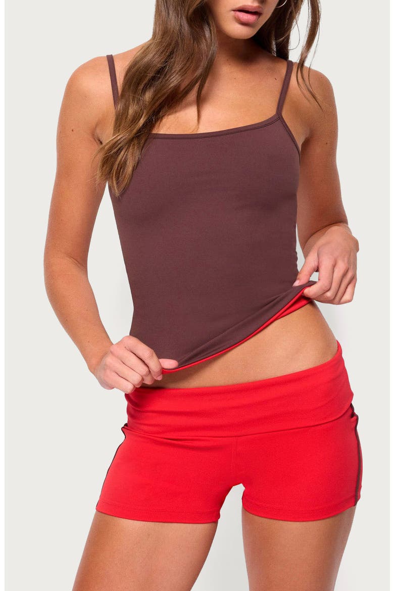 Ambar Contrast Reversible Tank, Alternate, color, RED-AND-BROWN