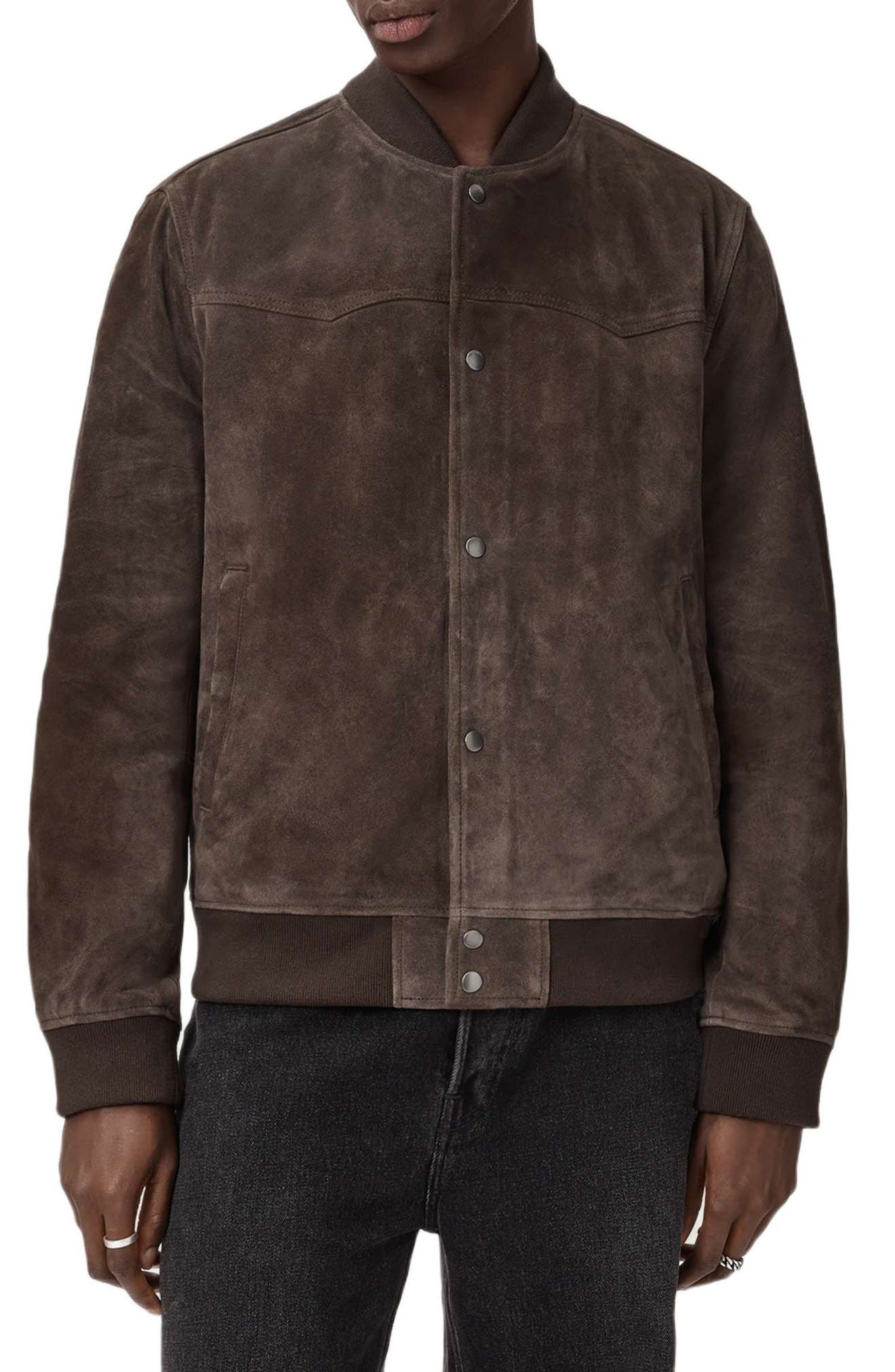 Stafford Suede Bomber Jacket - image 3