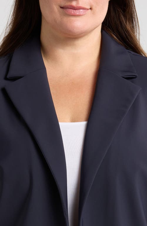 Bagatelle Open Front Topper Jacket In Navy