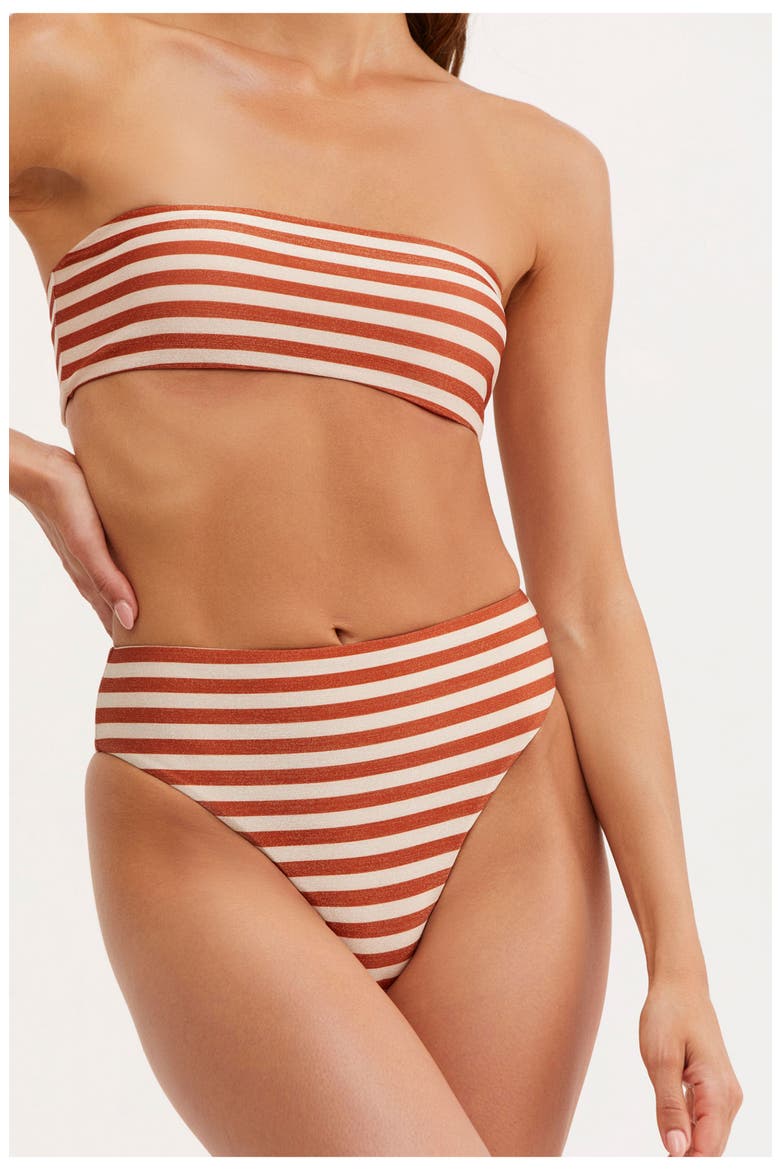 Emma Bandeau Swim Top, Alternate, color, TER /IVO