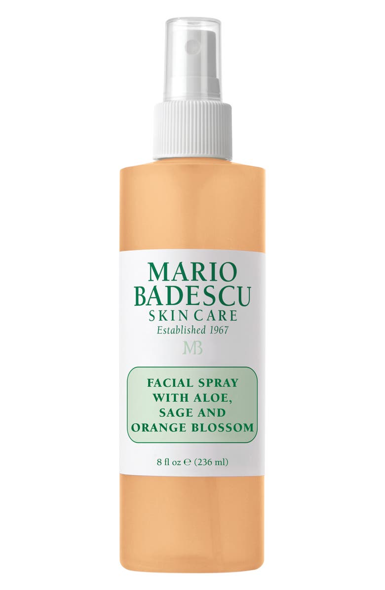Mario Badescu Facial Spray with Aloe Sage & Orange Blossom, Main, color, 