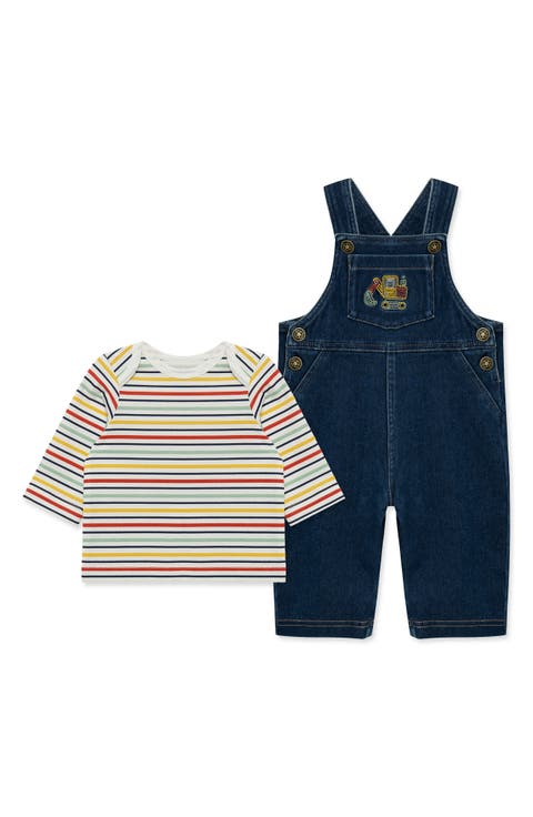 Kids' Truck Overalls & T-Shirt Set