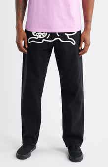 ICECREAM Ash Vanilla Fit Running Dog Appliqué Jeans