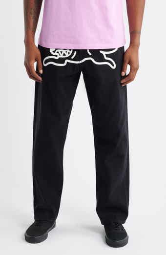 ICECREAM Ash Vanilla Fit Running Dog Appliqué Jeans