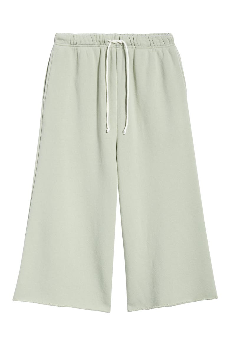 Cut Off Sweatpants, Alternate, color, SAGE