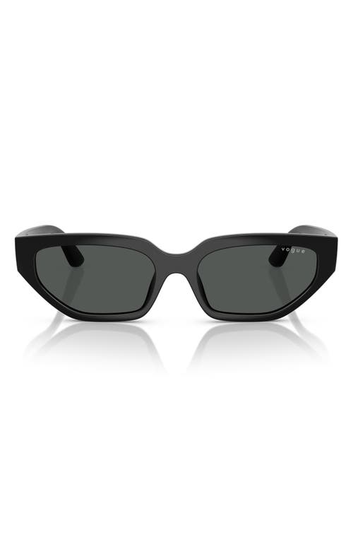 Shop Vogue Kids' 52mm Irregular Sunglasses