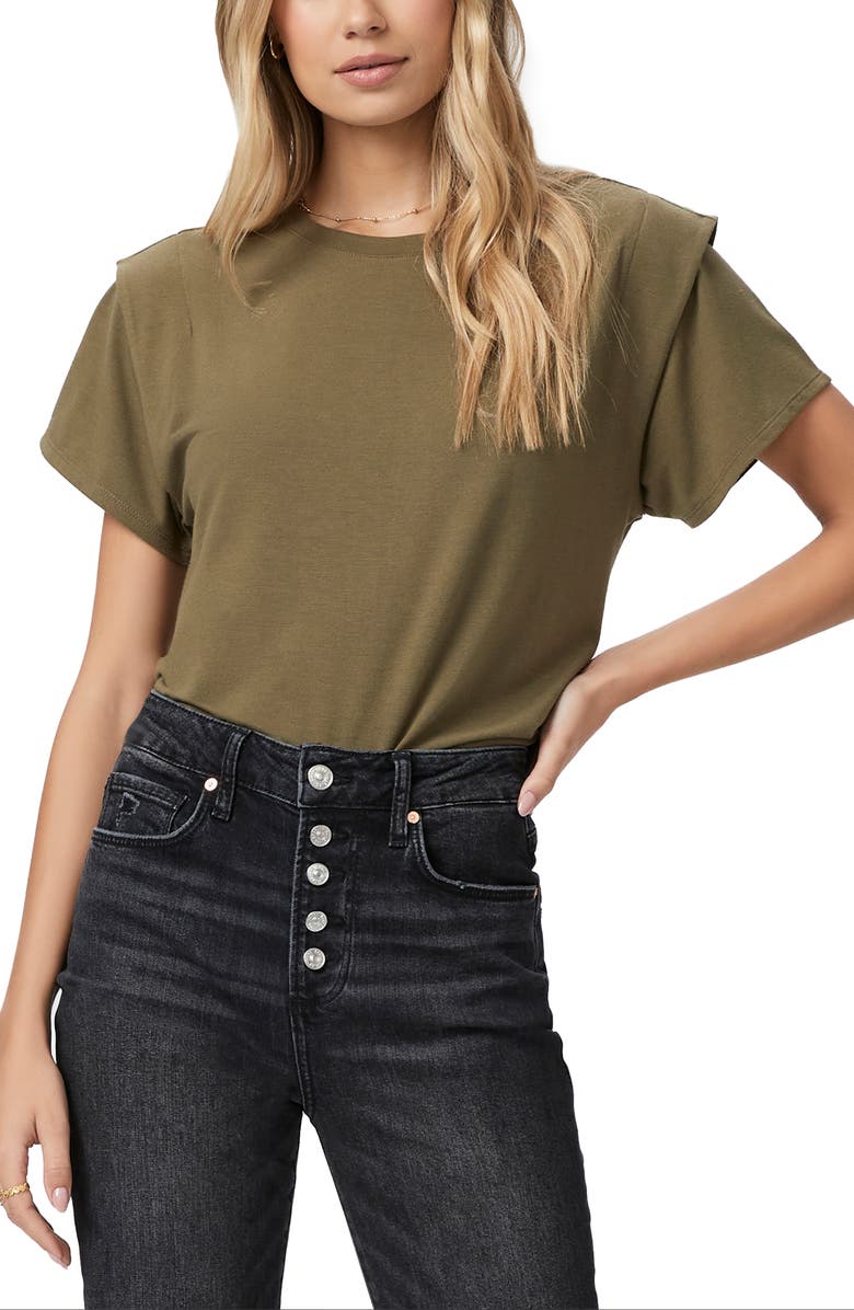 PAIGE Sefa Layered Sleeve T-Shirt, Alternate, color,