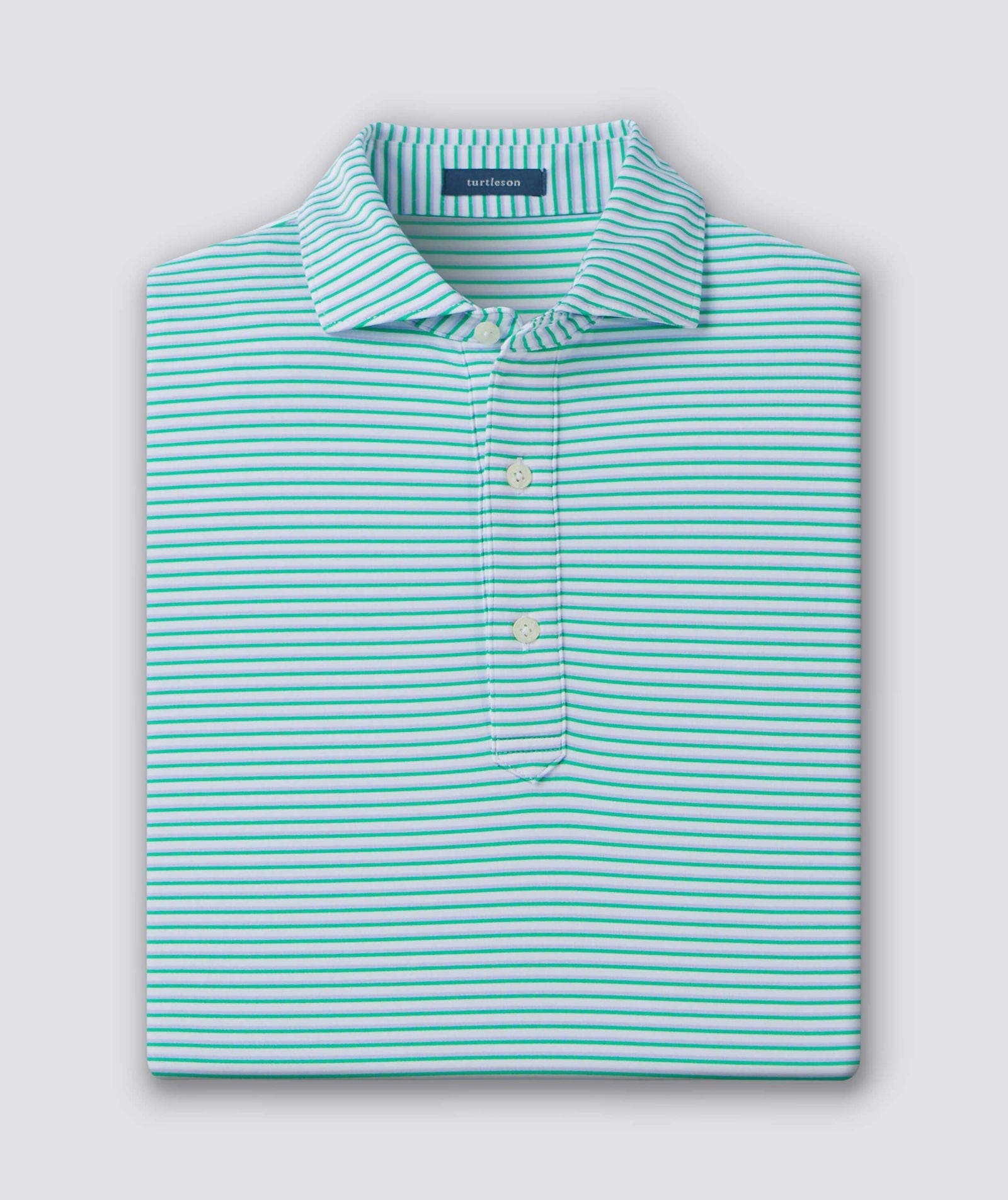 Dean Stripe Performance Polo - image 3