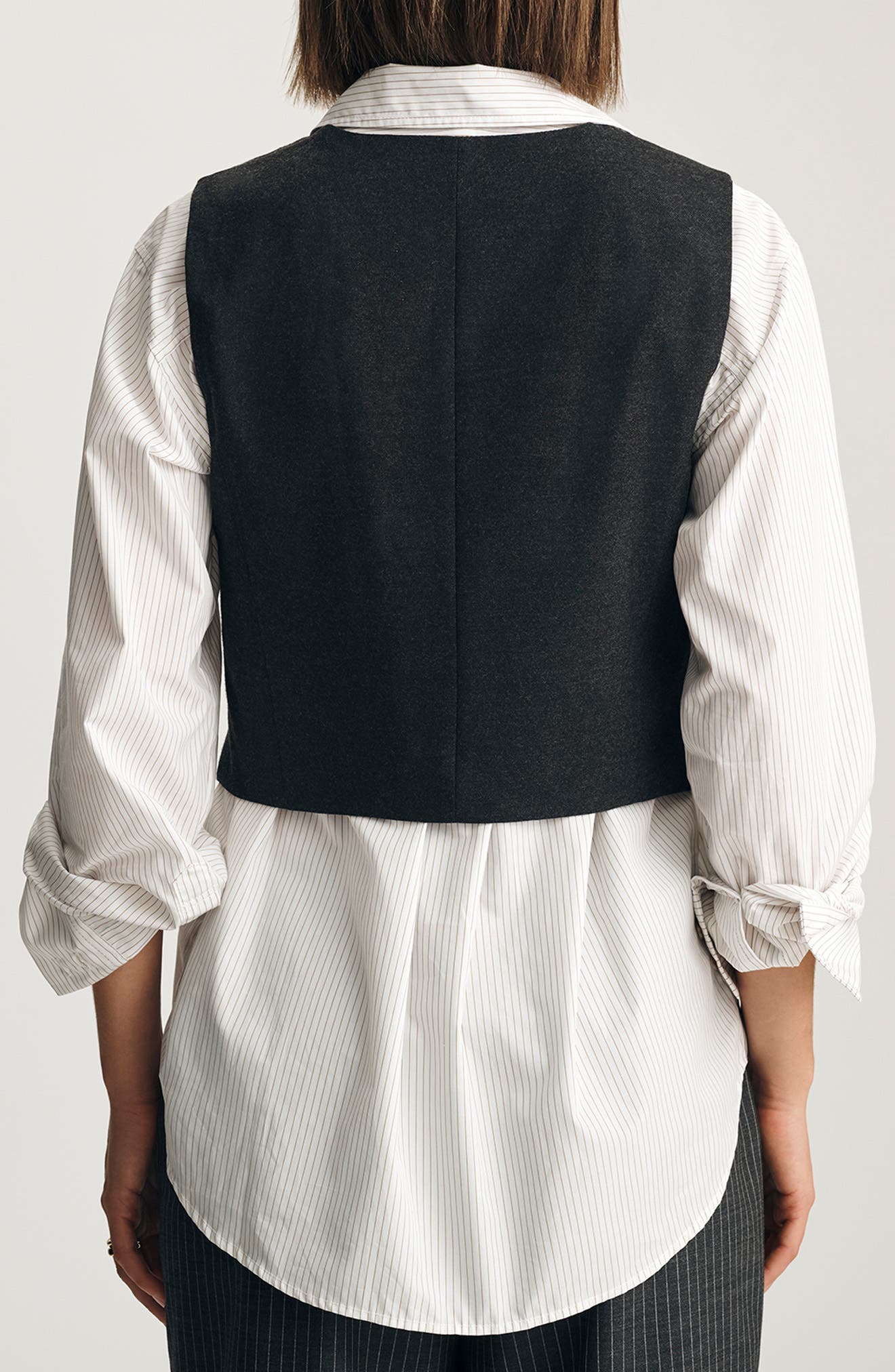 Crop Boxy Vest - image 2