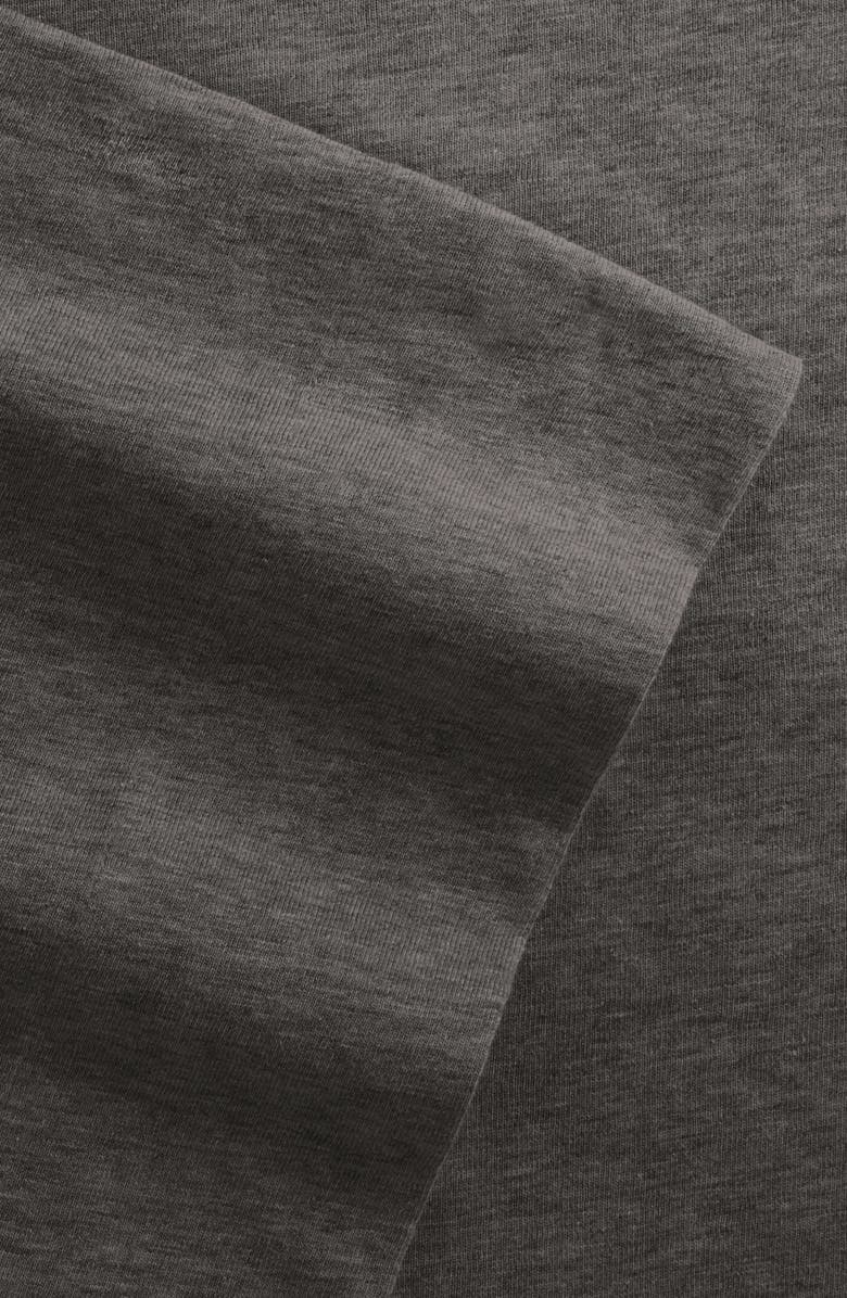 HOMESPUN 4-Piece Cotton Jersey Sheet Set, Alternate, color, Gray