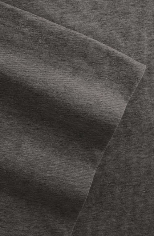 Homespun 4-piece Cotton Jersey Sheet Set In Gray