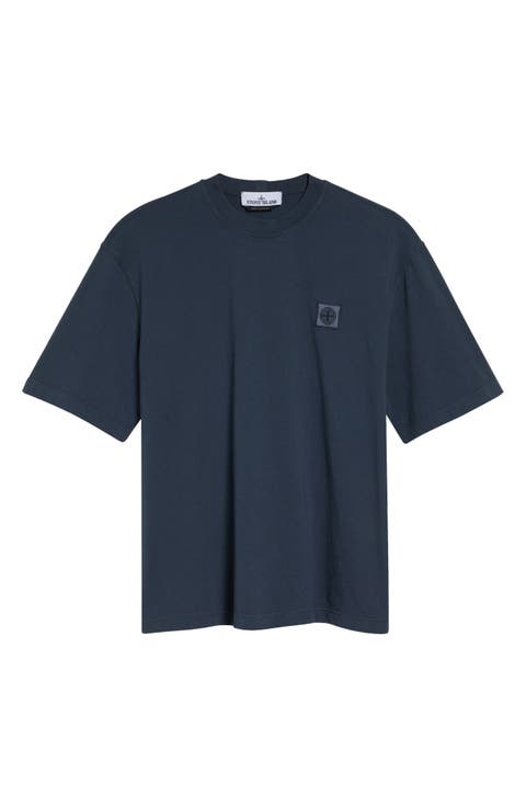Logo Patch Cotton T-Shirt
