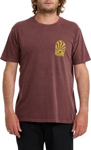 Billabong Sun Rays Cotton Graphic T-Shirt