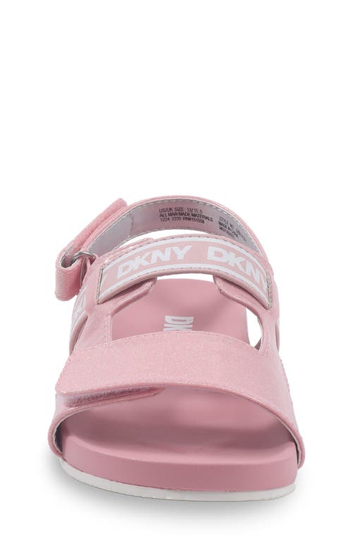 Dkny Little And Big Girls Tamara Dasha Everyday Sandal In Blush
