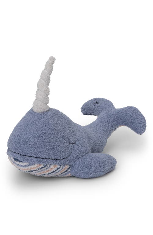 Shop Barefoot Dreams Cozychic® Narwhal Buddie Stuffed Animal In Ocean Air Multi