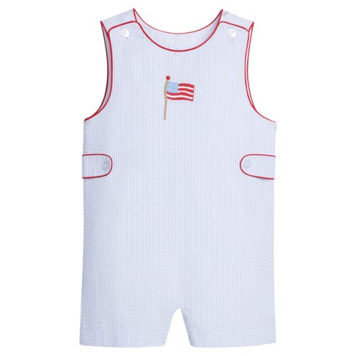 Little English Kids' Embroidered Button Tab John John Blend