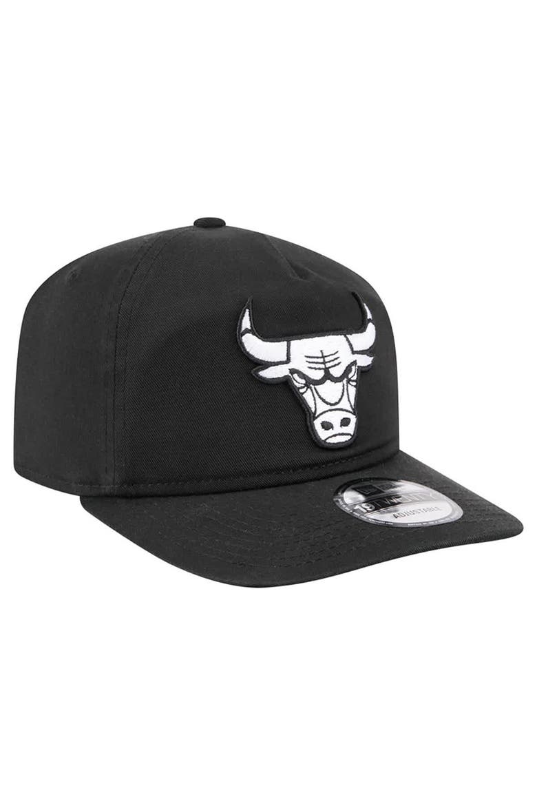 Men's New Era Black Chicago Bulls 19TWENTY Adjustable Hat, Alternate, color, Black