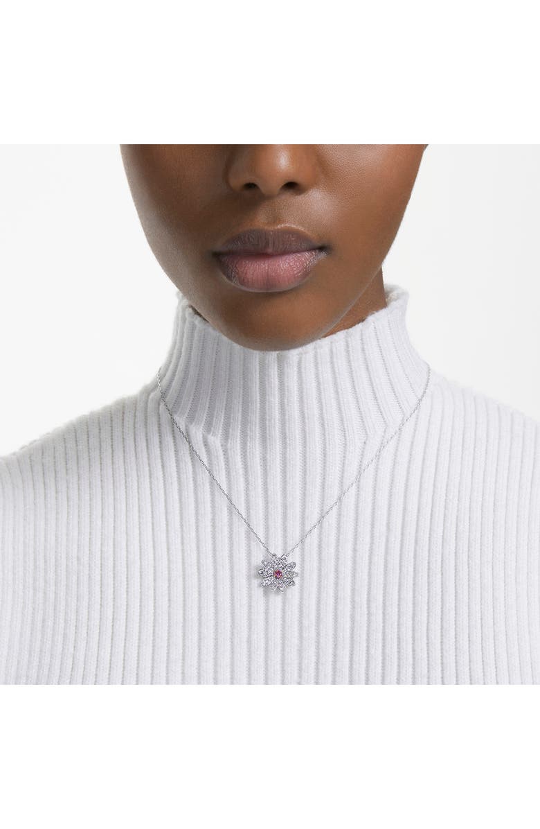 Swarovski Eternal Flower Pendant Necklace, Alternate, color, 