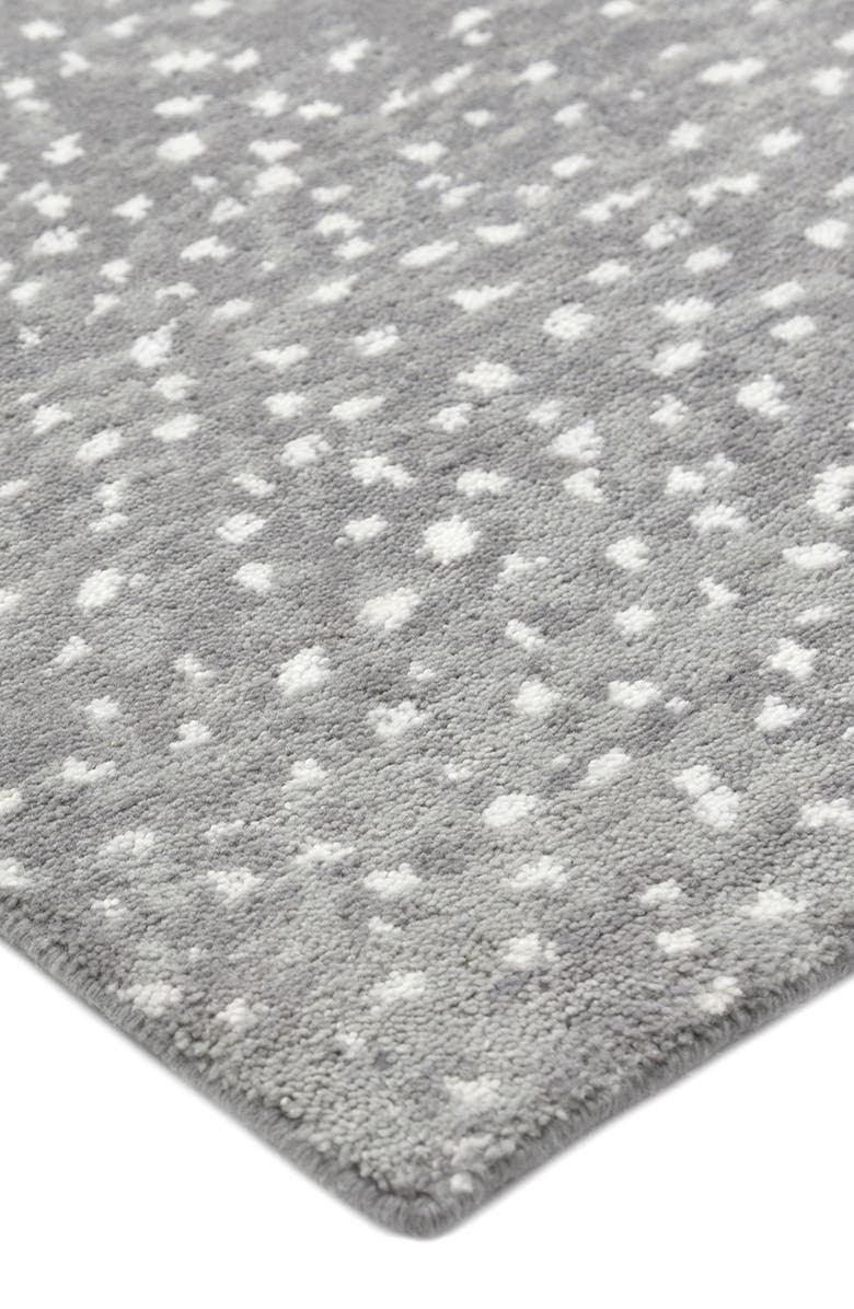 Solo Rugs Arash Handmade Wool Blend Area Rug, Alternate, color, Gray