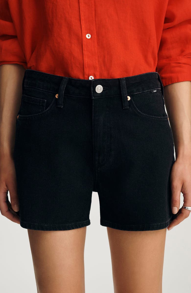 Mavi Jeans Heidi High Waist Denim Shorts, Alternate, color, 