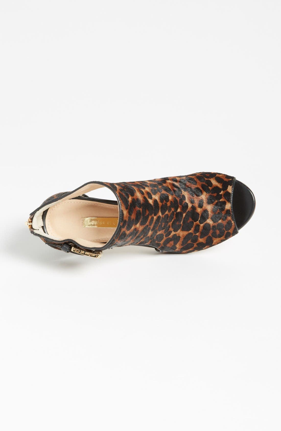 'Olivia' Bootie (Nordstrom Exclusive), Alternate, color, LEOPARD BROWN