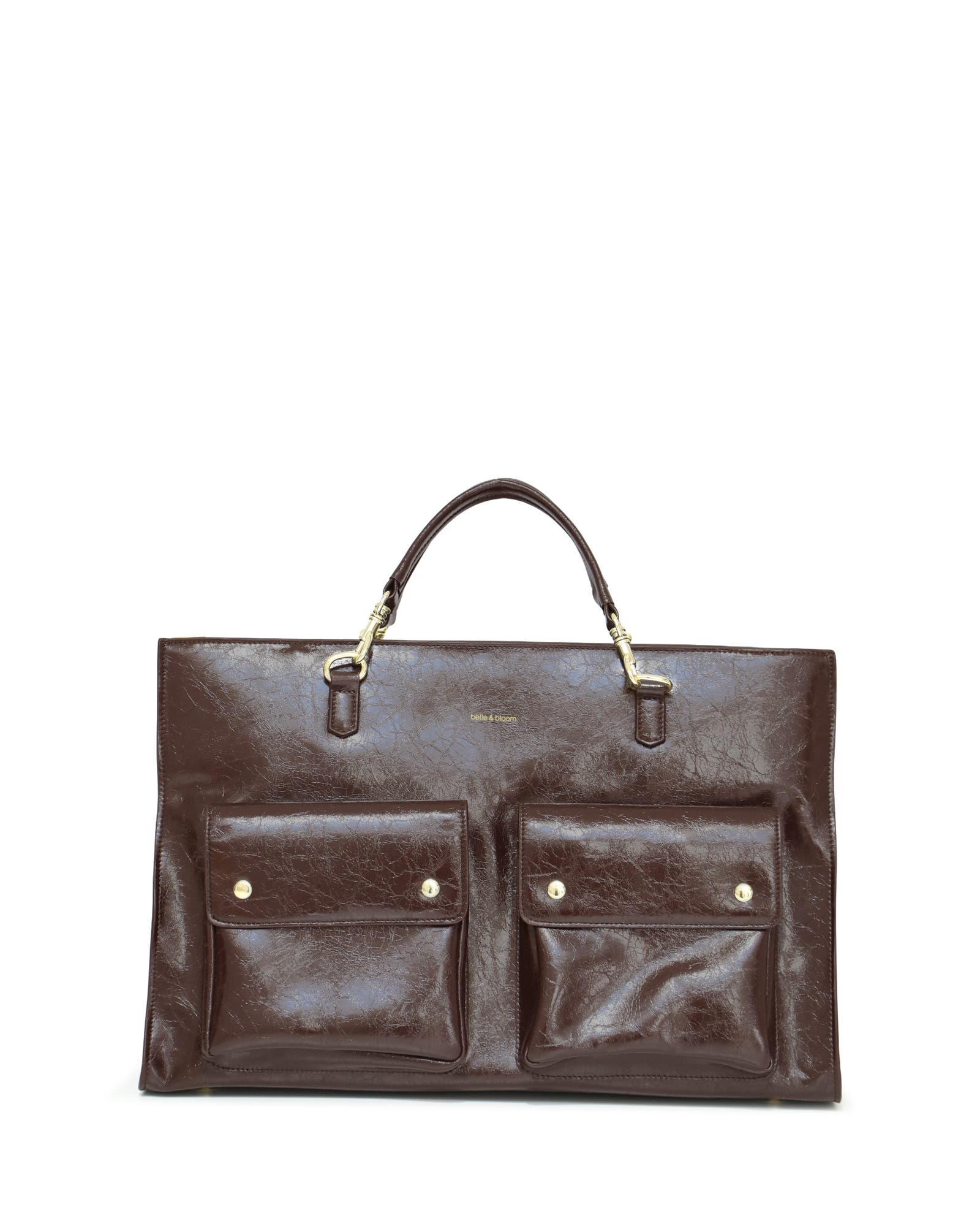 Reflections Leather Shoulder Bag, Alternate, color, Dark Brown