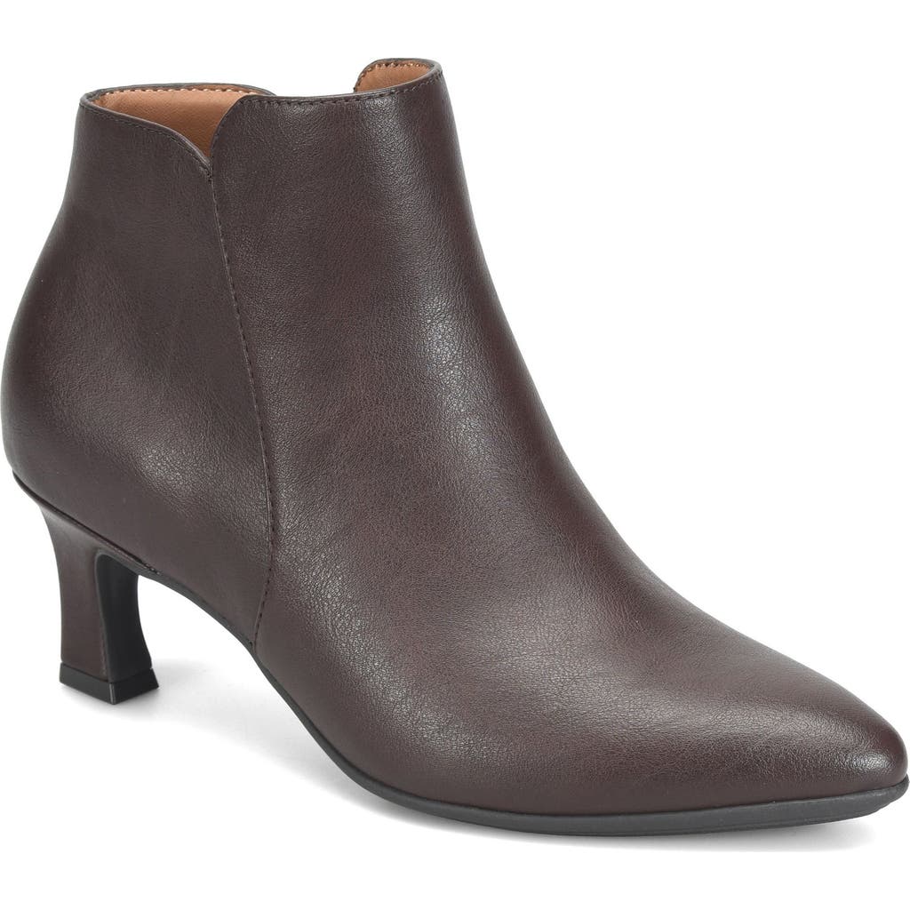 Eurosoft Violet Ankle Boot In Brown