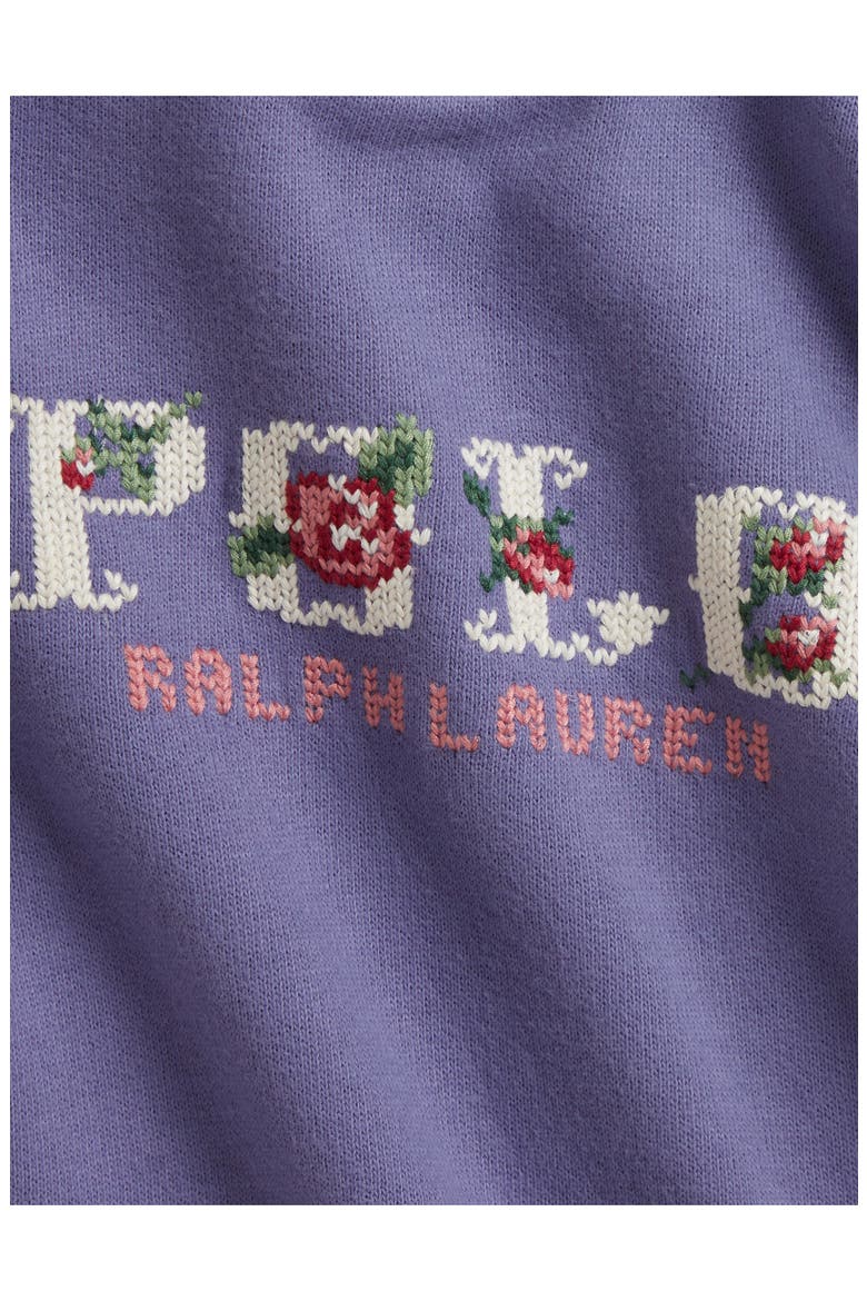 Kids' 2-Piece Fleece Sweatshirt and Pants Set, Alternate, color, SUMMER PURPLE
