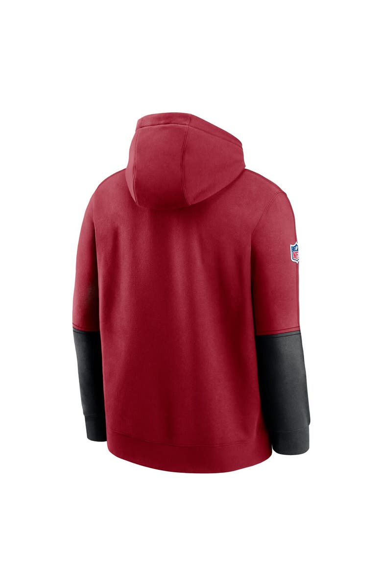 Nike Men's Nike Cardinal Arizona Cardinals 2024 Sideline Club Pullover Hoodie, Alternate, color, Cardinal