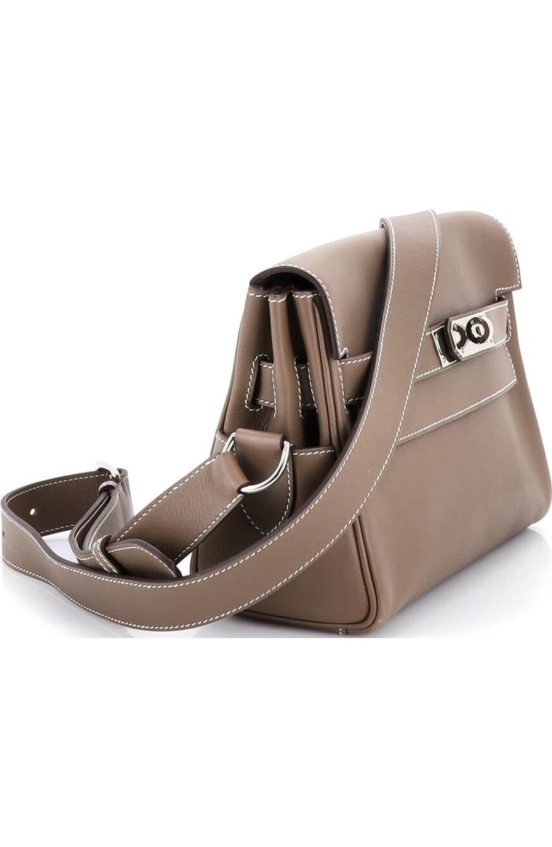 Pre-Owned Hermes Kelly Messenger Bag Evercolor PM, Alternate, color, Etoupe