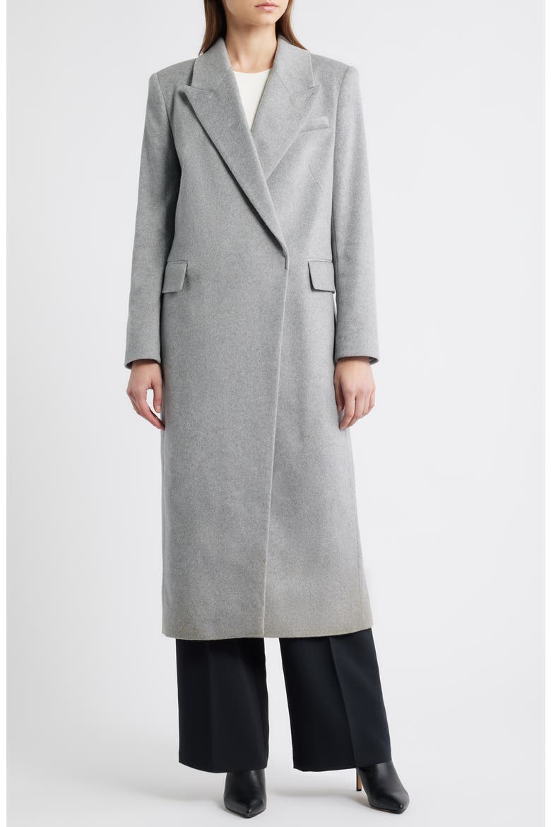 Callafy Cashmere Coat, Main, color, LIGHT PASTEL/ GREY