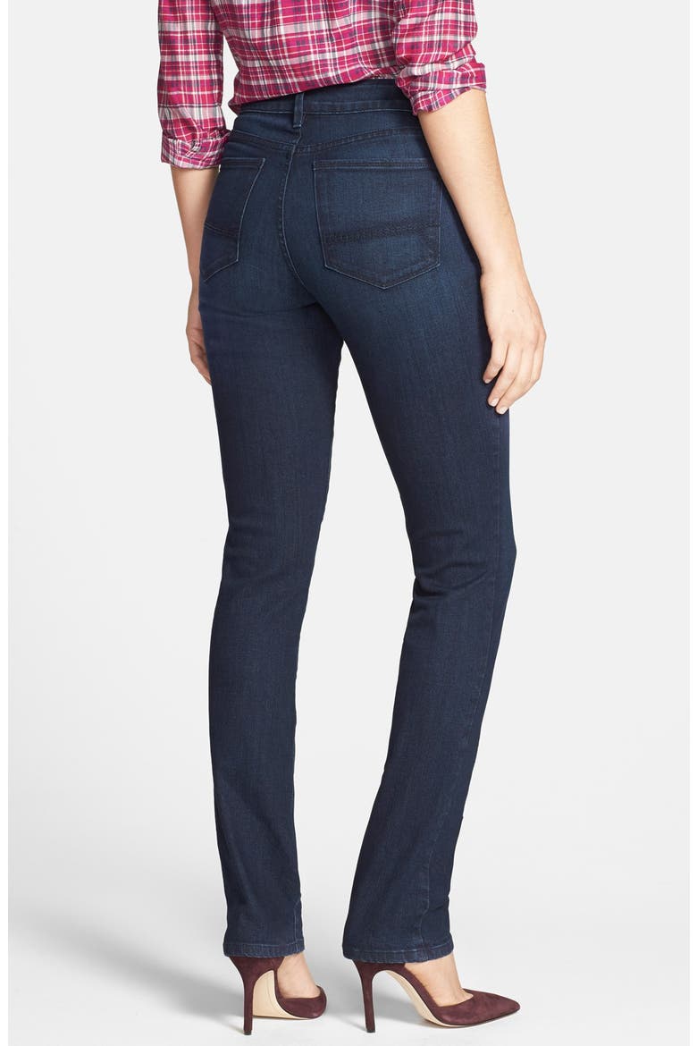 'Samantha' Stretch Slim Straight Leg Jeans, Alternate, color, NEWBURGH WASH