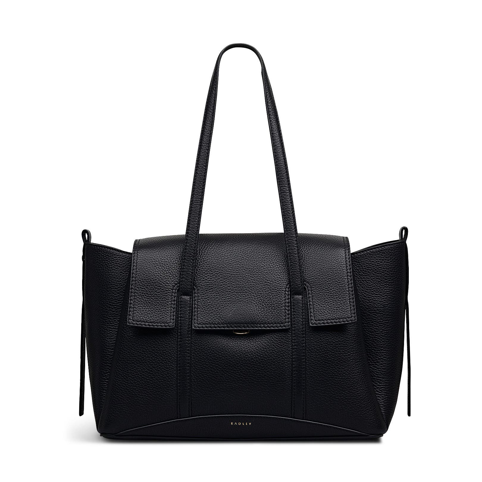 Radley The Chancery Medium Flapover Shoulder Bag, Main, color, Black