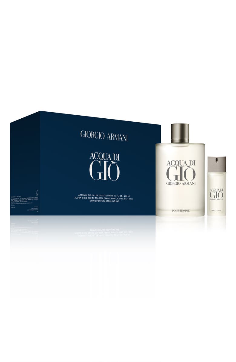 ARMANI beauty Acqua di Giò pour Homme Eau de Toilette Set, Main, color, 