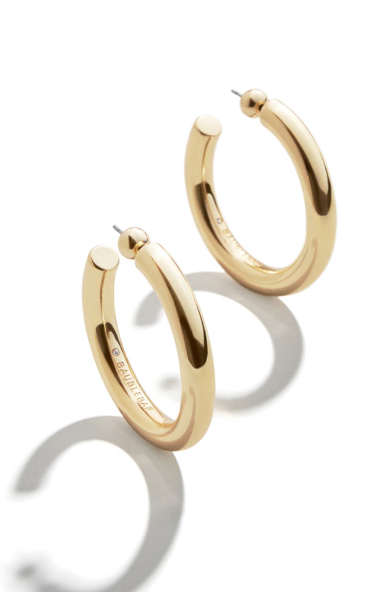 Dalilah Medium Hoop Earrings