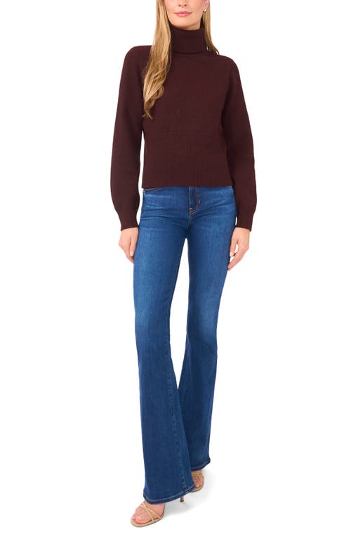 Ted Baker Turtleneck Pullover In Brown