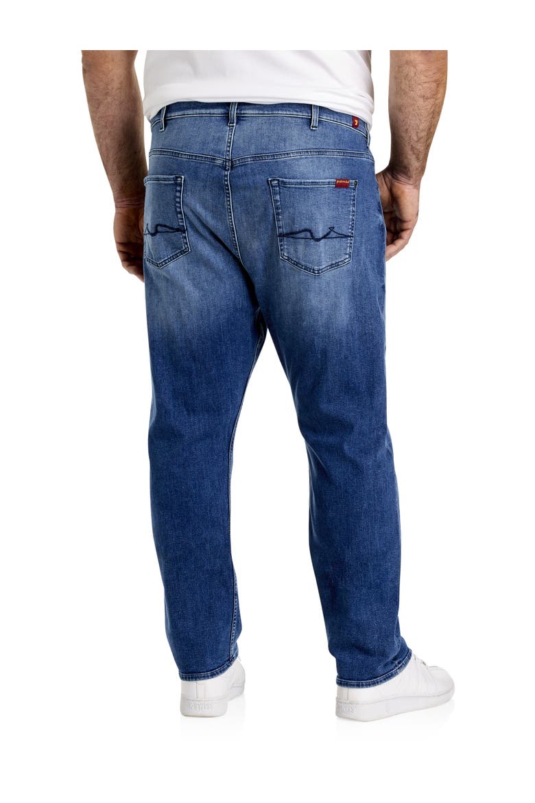 Big & Tall Berna Athletic-Fit Jeans, Alternate, color, MED WASH