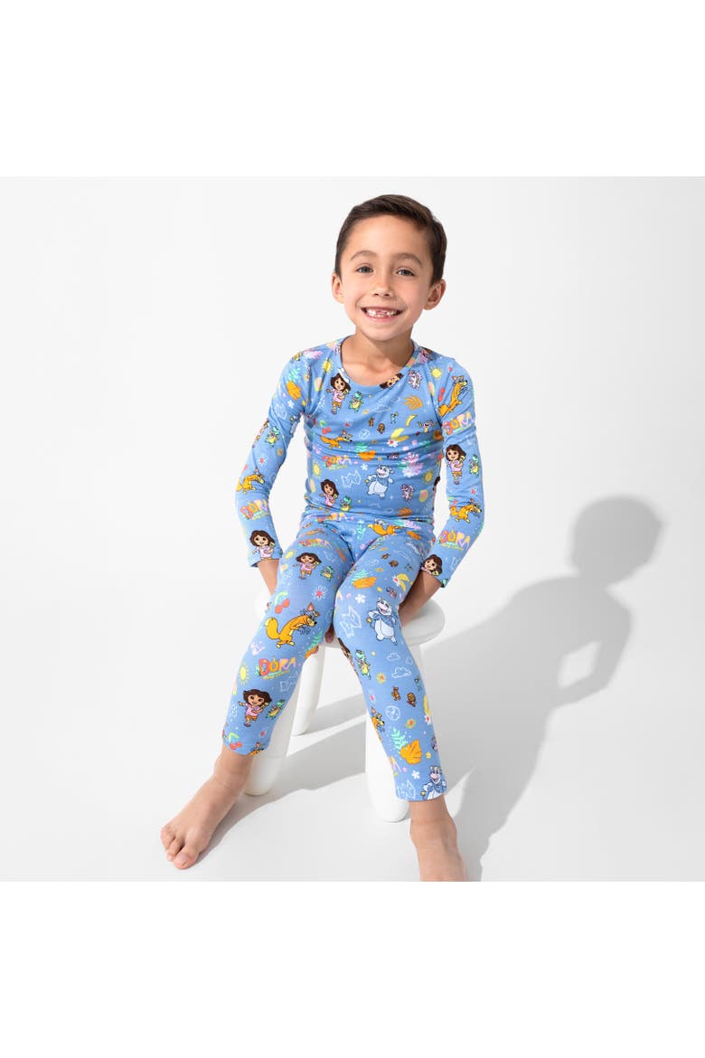 Kids' Dora Fiesta Fun Set of 2 Piece Pajamas, Alternate, color, Dora: Fiesta Fun
