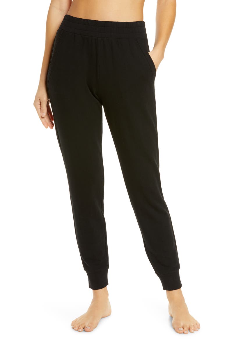 Unwind Sweatpants, Main, color, BLACK