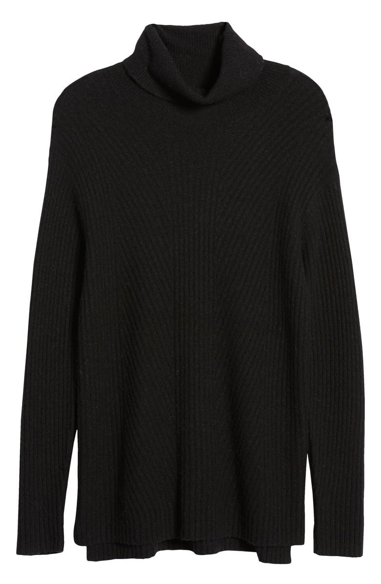 Caslon<sup>®</sup> Textured Turtleneck Sweater, Alternate, color,