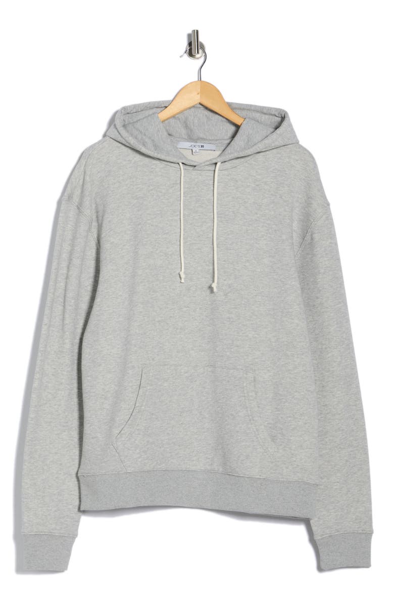 French Terry Hoodie, Alternate, color, HEATHER GREY