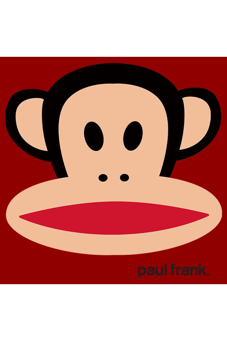 Women's Paul Frank Large Julius  Graphic T-Shirt, Alternate, color, Red