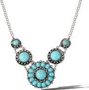 Jessica Simpson Turquoise Statement Necklace